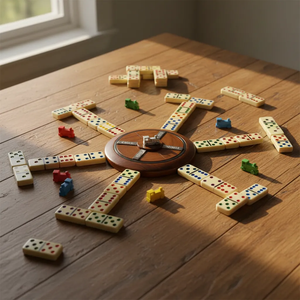How to Play Mexican Train Dominoes