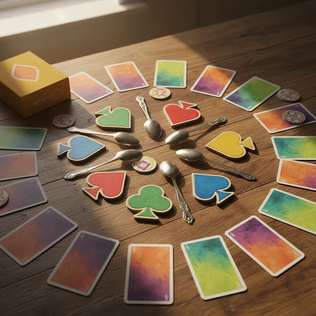 How to Play Spoons: The Fast-Paced Card Game